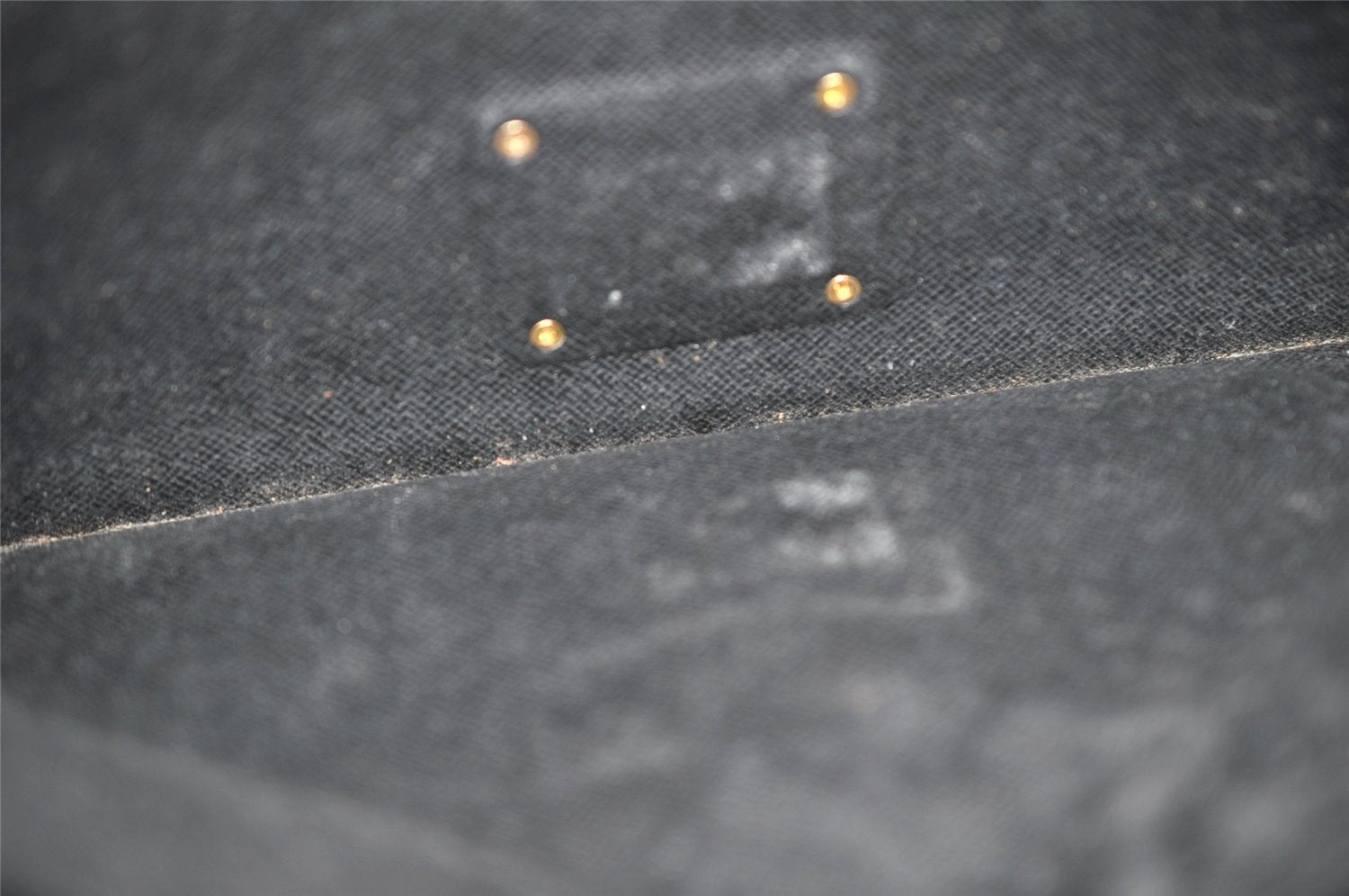 Auth Louis Vuitton Epi Pochette Sellier Dragonne Clutch Bag M52612 Black 4456K