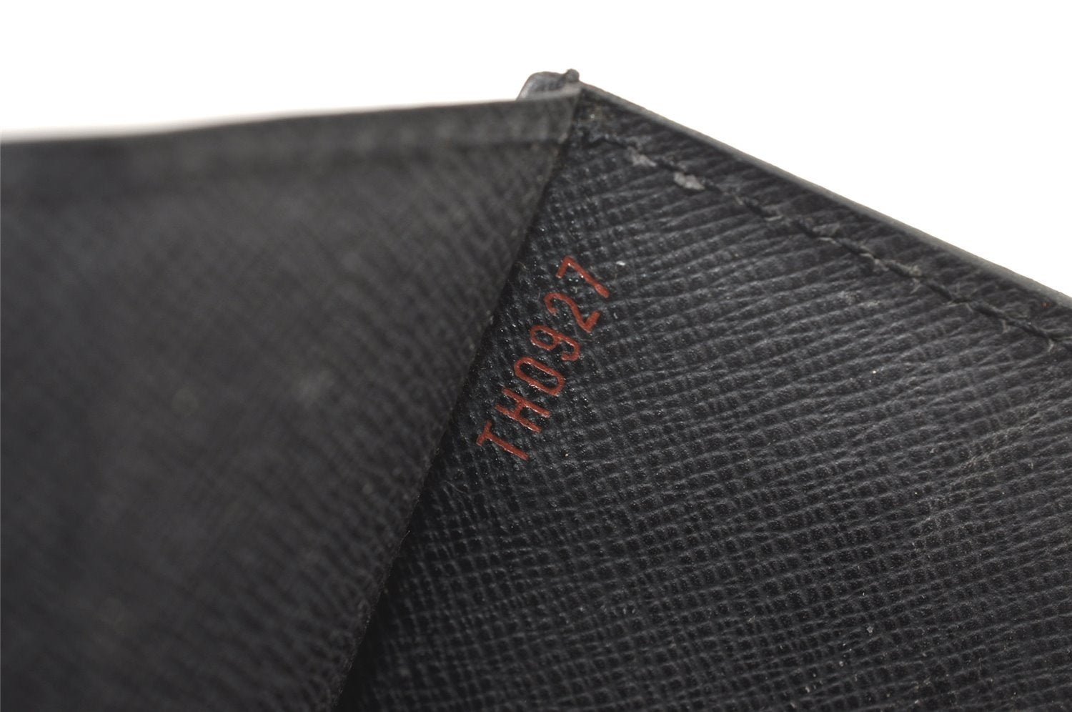 Auth Louis Vuitton Epi Pochette Sellier Dragonne Clutch Bag M52612 Black 4456K