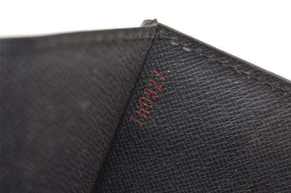 Auth Louis Vuitton Epi Pochette Sellier Dragonne Clutch Bag M52612 Black 4456K