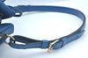 Authentic Louis Vuitton Epi Petit Noe Shoulder Drawstring Bag M44105 Blue 4457I