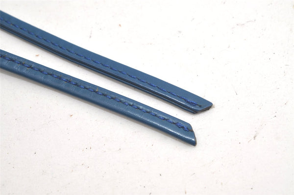 Authentic Louis Vuitton Epi Petit Noe Shoulder Drawstring Bag M44105 Blue 4457K