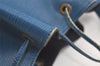 Authentic Louis Vuitton Epi Petit Noe Shoulder Drawstring Bag M44105 Blue 4457K