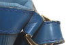 Authentic Louis Vuitton Epi Petit Noe Shoulder Drawstring Bag M44105 Blue 4457K