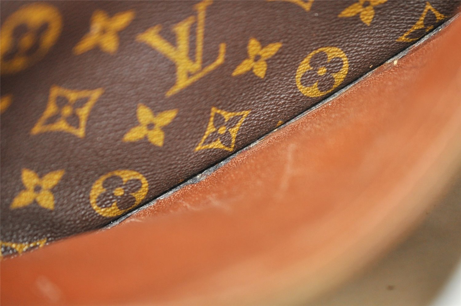 Authentic Louis Vuitton Monogram Jeune Fille GM M51225 Shoulder Cross Bag 4458I