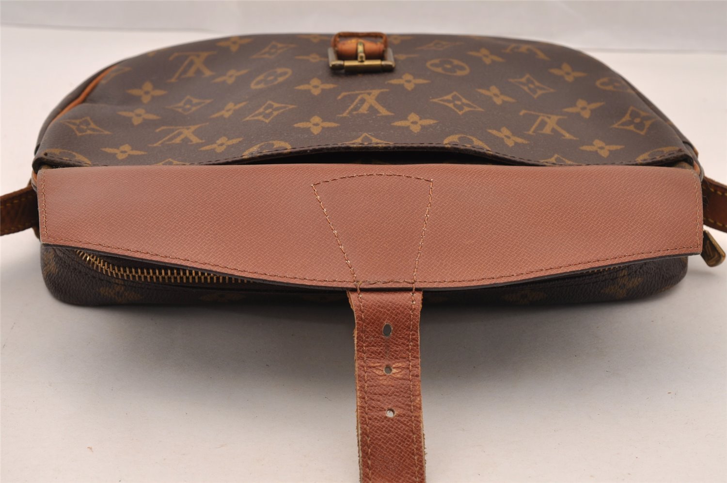 Authentic Louis Vuitton Monogram Jeune Fille GM M51225 Shoulder Cross Bag 4458I