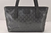 Authentic GUCCI GG Imprime Shoulder Tote Bag GG PVC Leather 211138 Gray 4458K