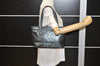 Authentic GUCCI GG Imprime Shoulder Tote Bag GG PVC Leather 211138 Gray 4458K
