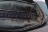 Authentic PRADA Nylon Tessuto Leather Shoulder Cross Body Bag Purse Blue 4459J