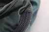Authentic PRADA Nylon Tessuto Leather Shoulder Cross Body Bag Purse Blue 4459J