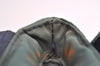 Authentic PRADA Nylon Tessuto Leather Shoulder Cross Body Bag Purse Blue 4459J