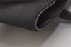 Authentic GUCCI Vintage Shoulder Tote Bag Purse Nylon Leather Black 4460J