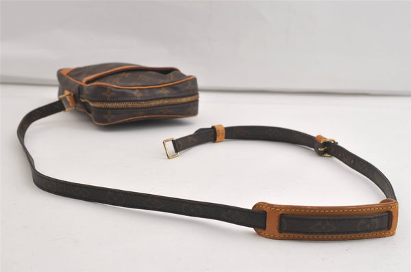 Authentic Louis Vuitton Monogram Danube Shoulder Cross Bag M45266 Junk 4460K