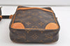 Authentic Louis Vuitton Monogram Danube Shoulder Cross Bag M45266 Junk 4460K