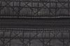 Authentic Christian Dior Vintage Cannage Nylon Shoulder Tote Bag Black CD 4462J
