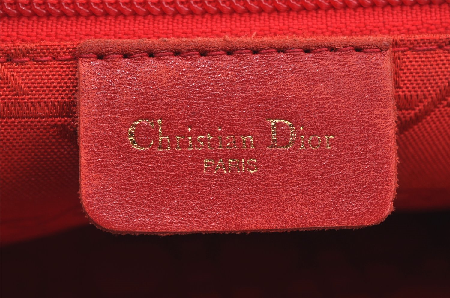 Authentic Christian Dior Vintage Cannage Nylon Shoulder Tote Bag Black CD 4462J