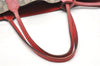Authentic GUCCI Reversible Shoulder Tote Bag GG PVC Leather 368568 Brown 4462K