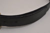 Auth Salvatore Ferragamo Belt Leather Reversible 31.5-35.4" Black Brown 4463J