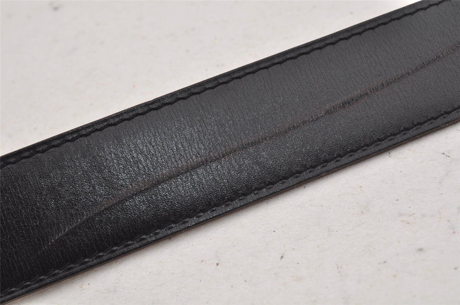 Authentic HERMES Constance Leather Belt Size 80cm 31.5