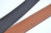 Authentic HERMES Constance Leather Belt Size 80cm 31.5" Black Brown Box 4464J