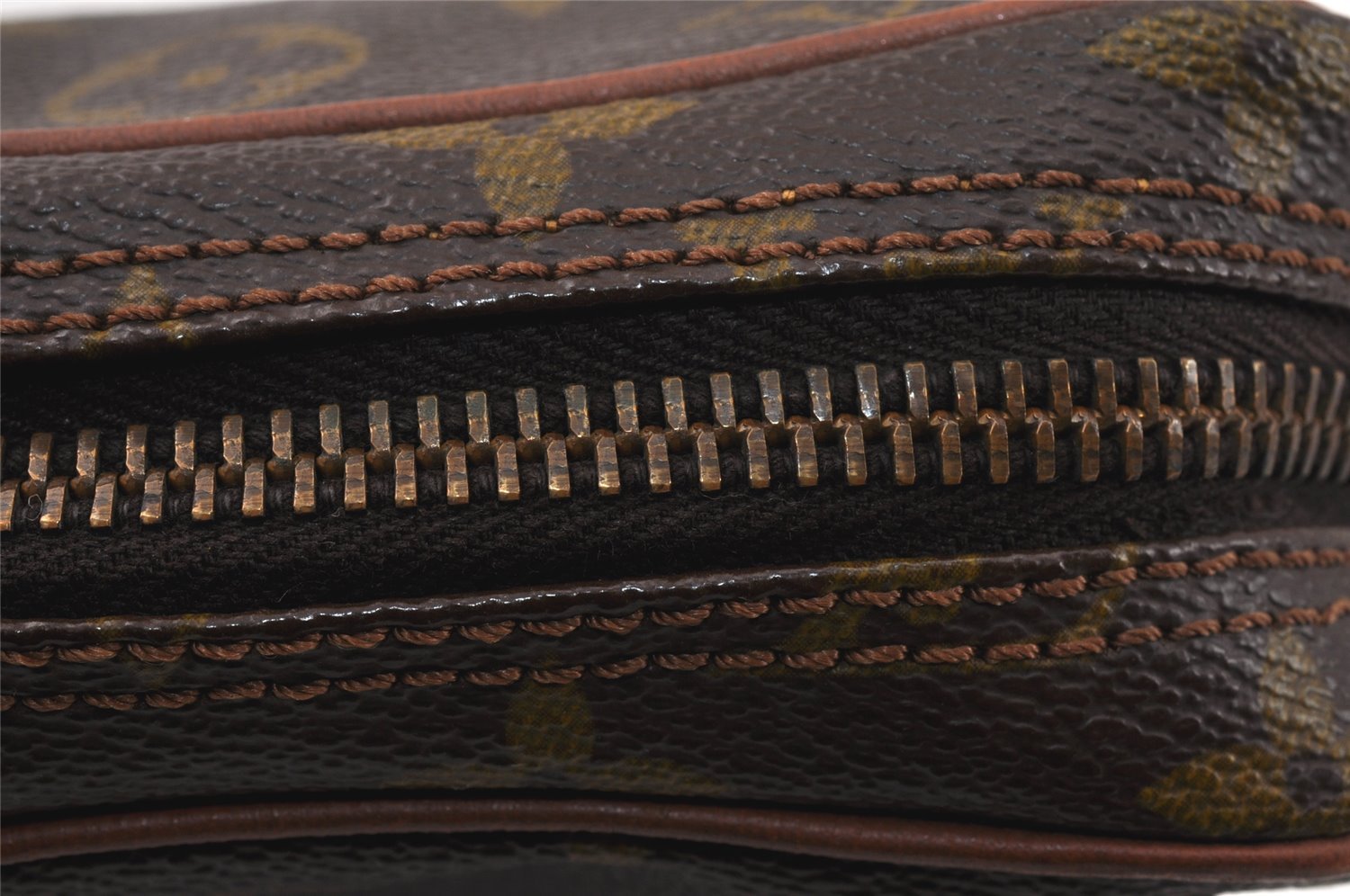 Authentic Louis Vuitton Monogram Amazone Shoulder Cross Body Bag Old Model 4464K