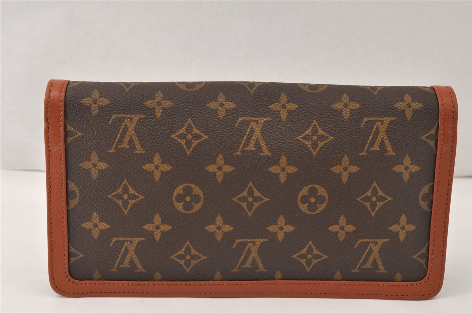 Authentic Louis Vuitton Monogram Pochette Dame PM M51812 Clutch Hand Bag 4465K