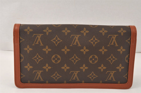 Authentic Louis Vuitton Monogram Pochette Dame PM M51812 Clutch Hand Bag 4465K