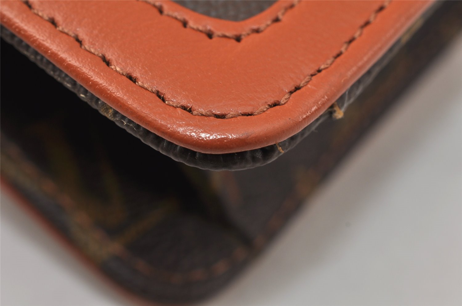 Authentic Louis Vuitton Monogram Pochette Dame PM M51812 Clutch Hand Bag 4465K