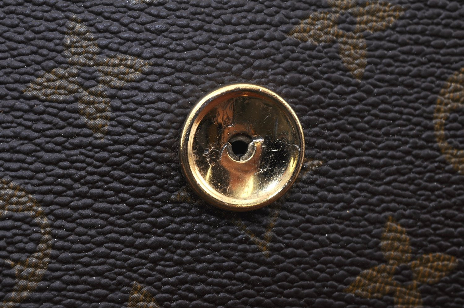 Authentic Louis Vuitton Monogram Pochette Dame PM M51812 Clutch Hand Bag 4465K