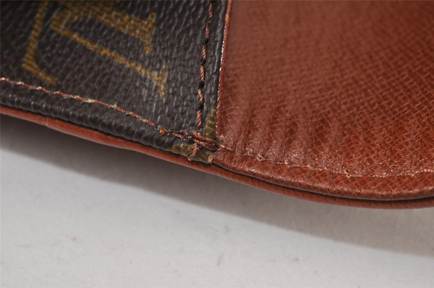 Authentic Louis Vuitton Monogram Pochette Dame PM M51812 Clutch Hand Bag 4465K