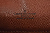Authentic Louis Vuitton Monogram Pochette Dame PM M51812 Clutch Hand Bag 4465K