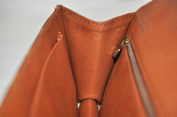 Authentic Louis Vuitton Monogram Pochette Dame PM M51812 Clutch Hand Bag 4465K