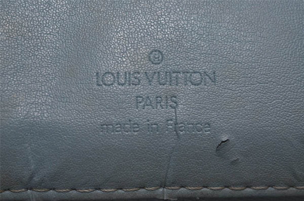 Authentic Louis Vuitton Vernis Houston Shoulder Bag Light Green M91005 LV 4466J