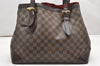 Authentic Louis Vuitton Damier Hampstead MM Shoulder Tote Bag N51204 LV 4467K