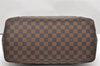 Authentic Louis Vuitton Damier Hampstead MM Shoulder Tote Bag N51204 LV 4467K