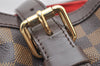 Authentic Louis Vuitton Damier Hampstead MM Shoulder Tote Bag N51204 LV 4467K