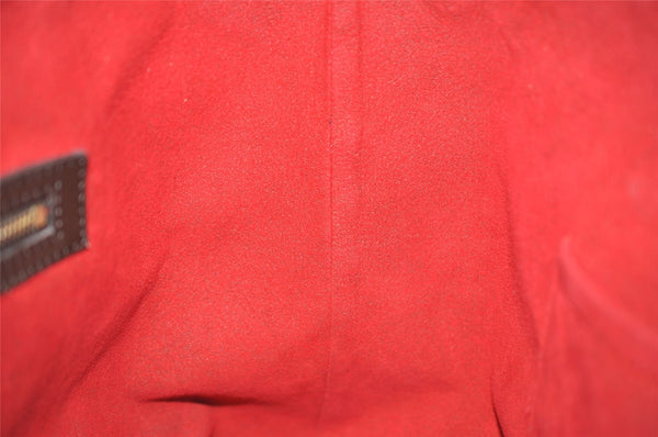 Authentic Louis Vuitton Damier Hampstead MM Shoulder Tote Bag N51204 LV 4467K