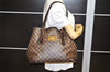 Authentic Louis Vuitton Damier Hampstead MM Shoulder Tote Bag N51204 LV 4467K
