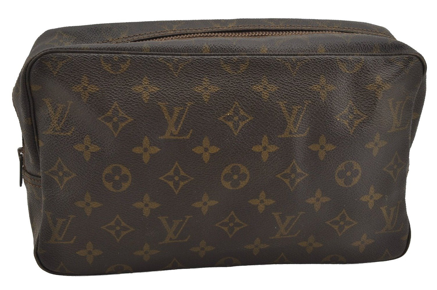 Auth Louis Vuitton Monogram Trousse Toilette 28 Clutch Bag Old Model Junk 4468J