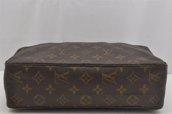 Auth Louis Vuitton Monogram Trousse Toilette 28 Clutch Bag Old Model Junk 4468J