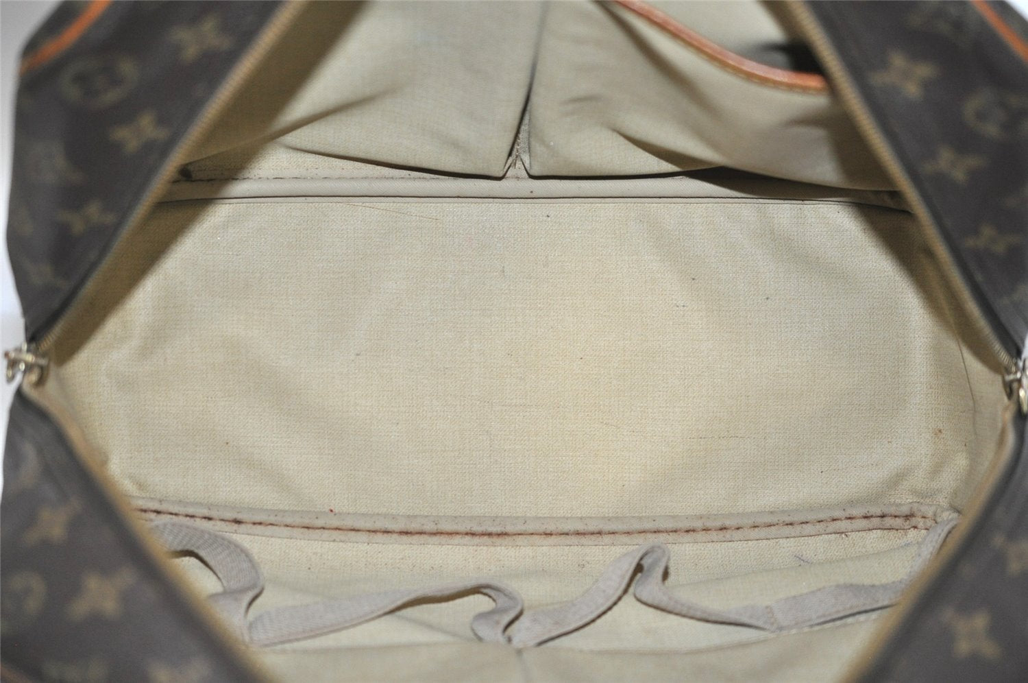 Authentic Louis Vuitton Monogram Deauville Hand Bag M47270 LV 4469I