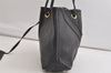 Authentic YVES SAINT LAURENT Neo Double Tote Bag Leather 297746 Black 4469K