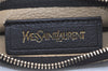 Authentic YVES SAINT LAURENT Neo Double Tote Bag Leather 297746 Black 4469K