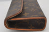 Auth Louis Vuitton Monogram Pochette Florentine Pouch Waist Bag M51855 LV 4470J