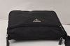 Authentic PRADA Nylon Tessuto Leather Shoulder Cross Body Bag Purse Black 4470K