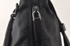 Authentic PRADA Nylon Tessuto Leather Shoulder Cross Body Bag Purse Black 4470K