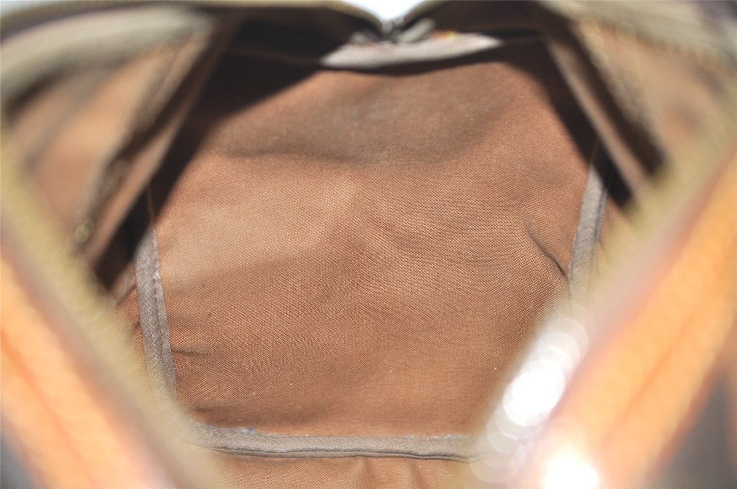 Authentic Louis Vuitton Monogram Sac Souple 35 Boston Bag Old Model Junk 4471I