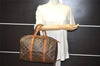 Authentic Louis Vuitton Monogram Sac Souple 35 Boston Bag Old Model Junk 4471I