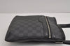 Authentic Louis Vuitton Damier Graphite Tomas Shoulder Cross Bag N58028 LV 4472J