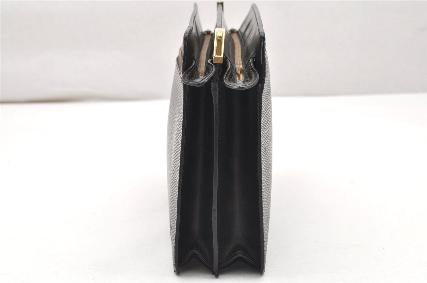 Authentic Louis Vuitton Epi Enghien 2Way Shoulder Clutch Bag M52112 Black 4472K