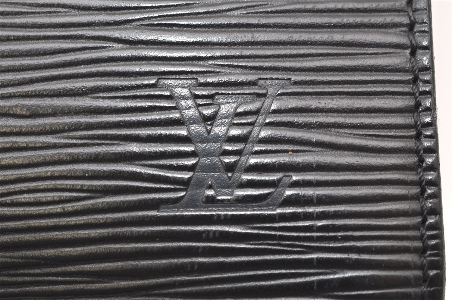 Authentic Louis Vuitton Epi Enghien 2Way Shoulder Clutch Bag M52112 Black 4472K